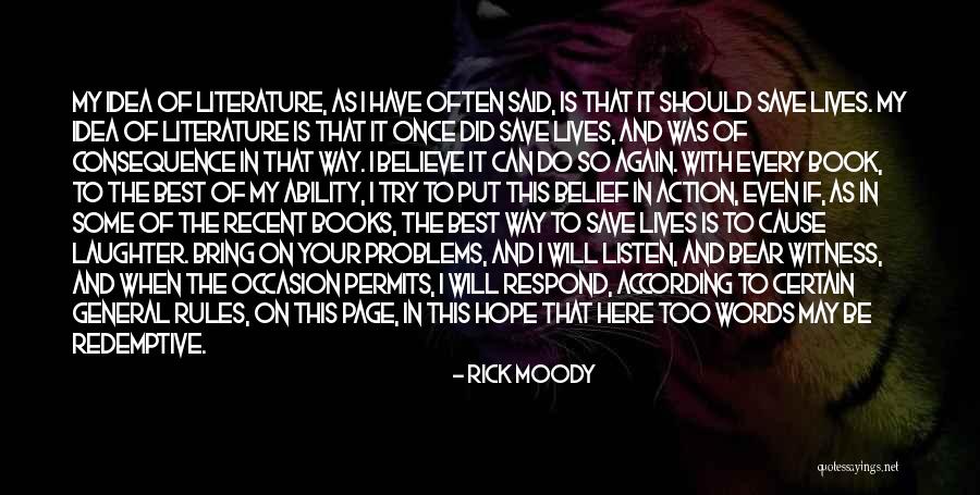 Rick Moody Quotes 1681567 Rick Moody Quotes 1681567