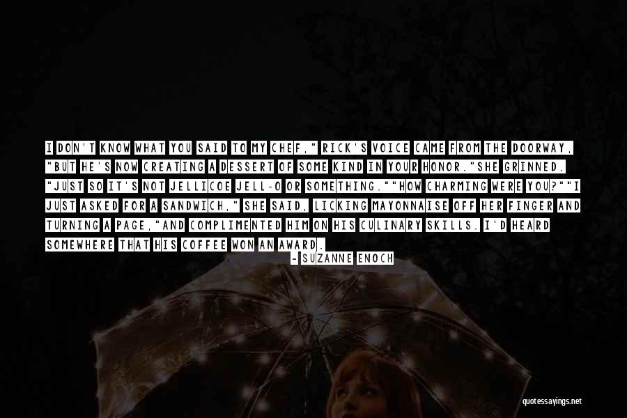 Rick O'connell Quotes By Suzanne Enoch Rick O'connell Quotes By Suzanne Enoch