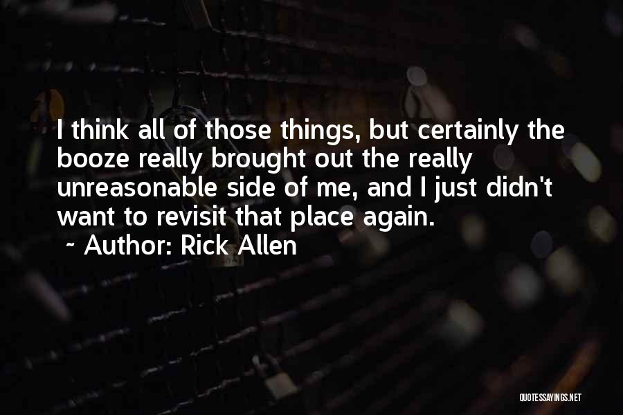 Rick Quotes By Rick Allen