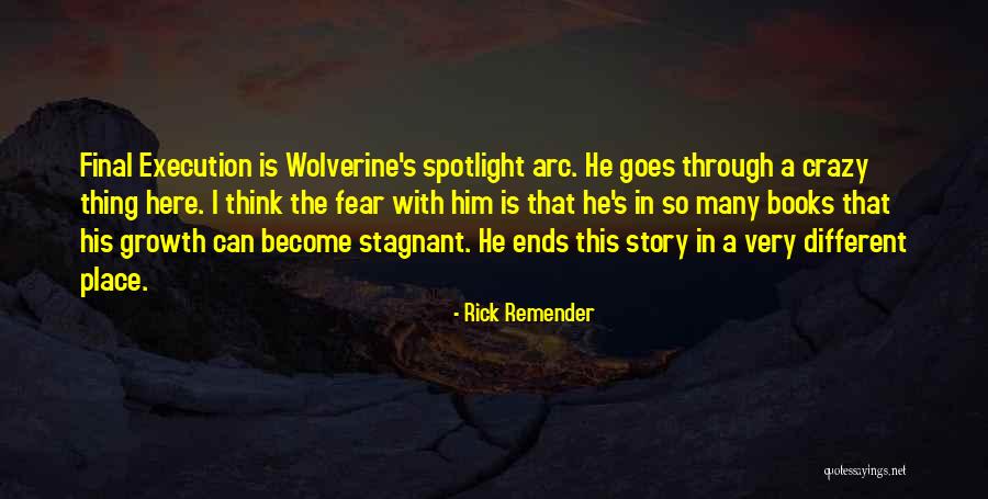 Rick Remender Quotes 2077020