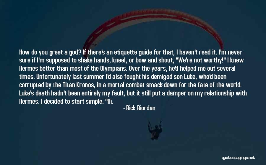 Rick Riordan Quotes 117487