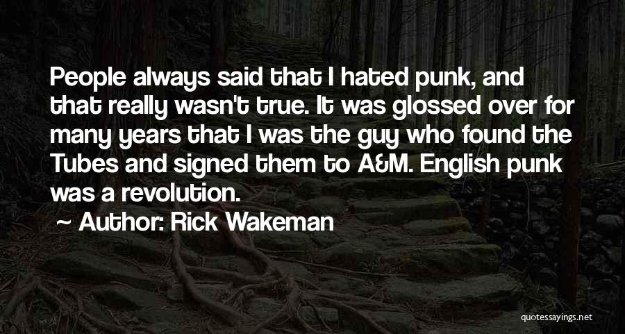 Rick Wakeman Quotes 124175
