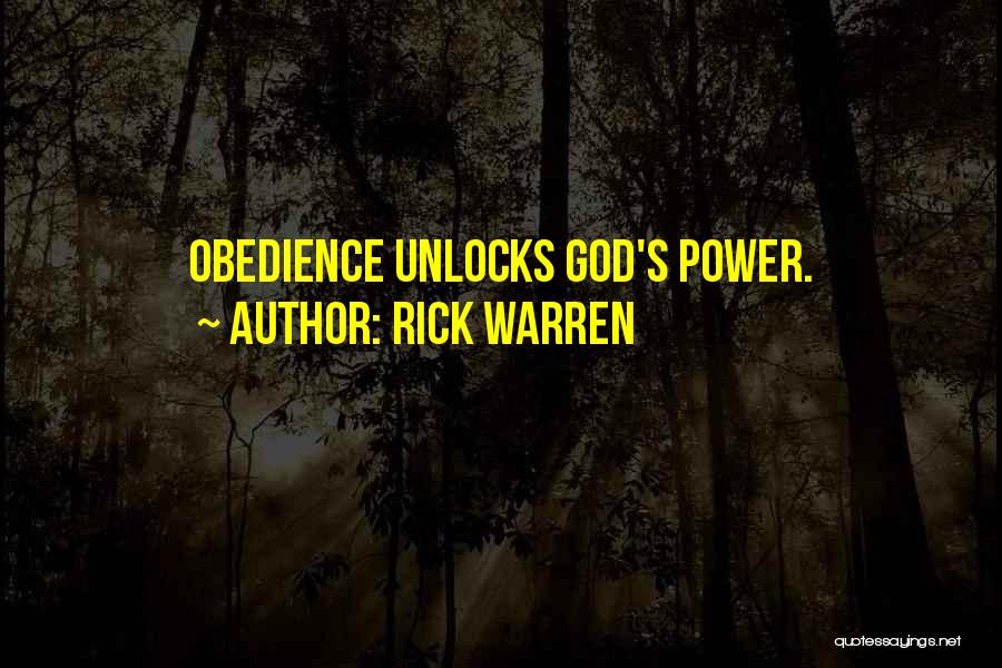 Rick Warren Quotes 1071598