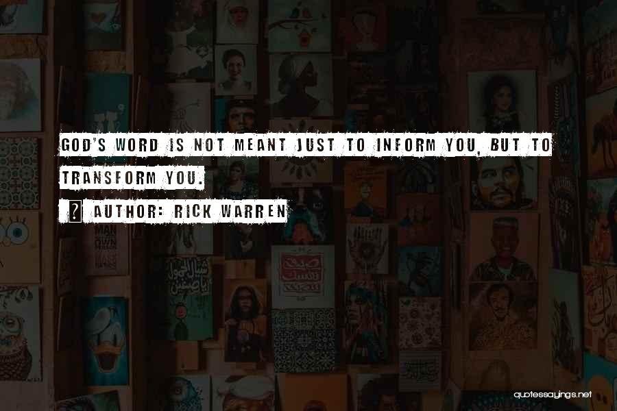 Rick Warren Quotes 1299071