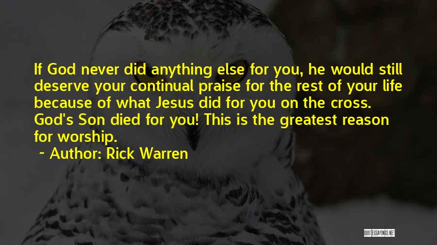 Rick Warren Quotes 664258