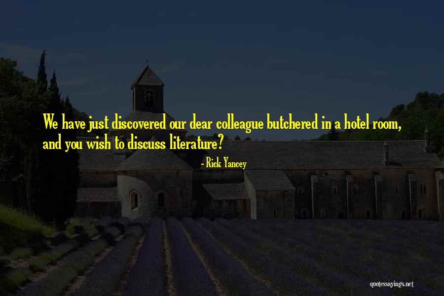 Rick Yancey Quotes 1276320 Rick Yancey Quotes 1276320