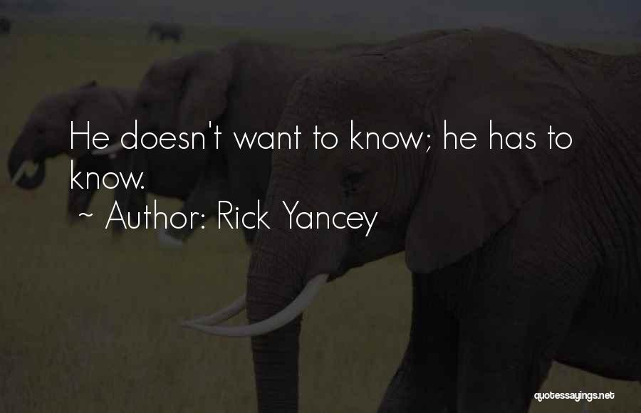 Rick Yancey Quotes 1880283