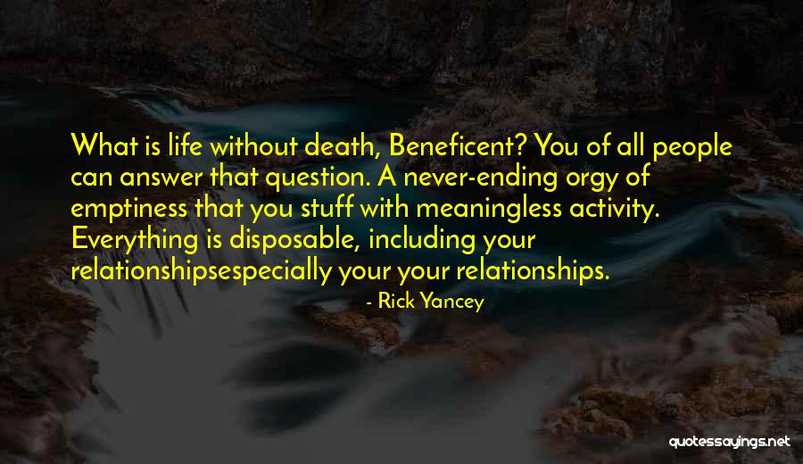 Rick Yancey Quotes 643788 Rick Yancey Quotes 643788