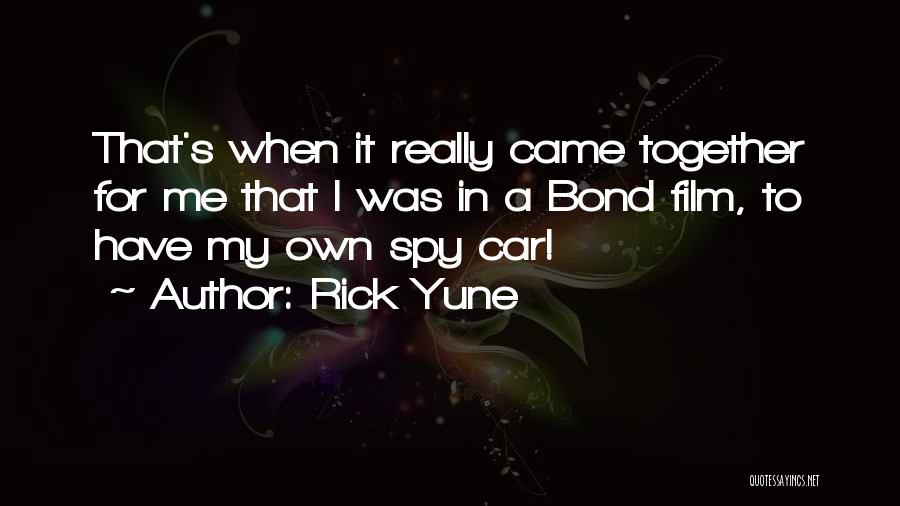 Rick Yune Quotes 1308140
