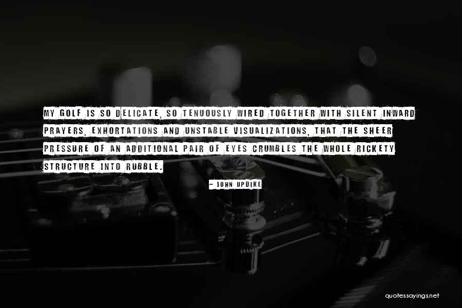 Rickety Quotes By John Updike Rickety Quotes By John Updike
