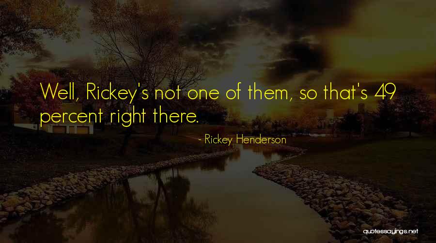 Rickey Henderson Quotes 254361