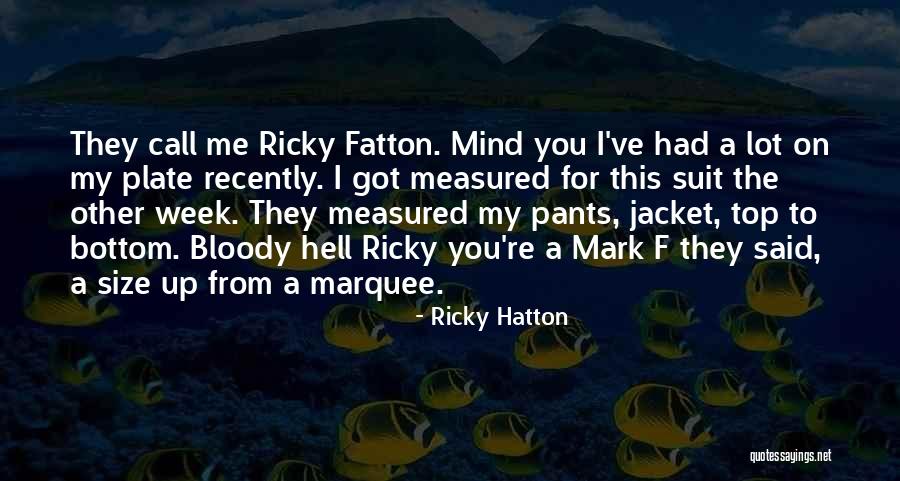 Ricky Hatton Quotes 256260 Ricky Hatton Quotes 256260