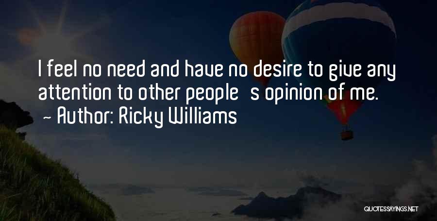 Ricky Williams Quotes 1460345