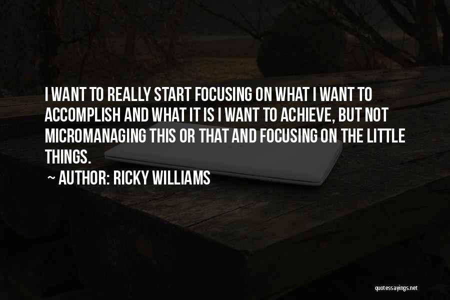 Ricky Williams Quotes 996401