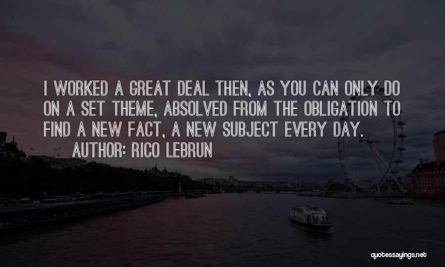 Rico Lebrun Quotes 325419