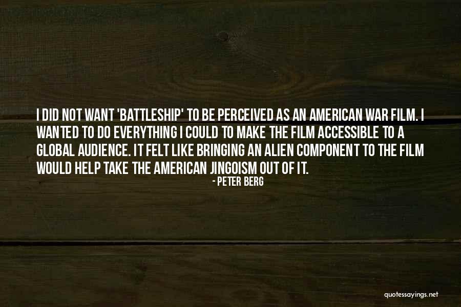Ricordella Quotes By Peter Berg