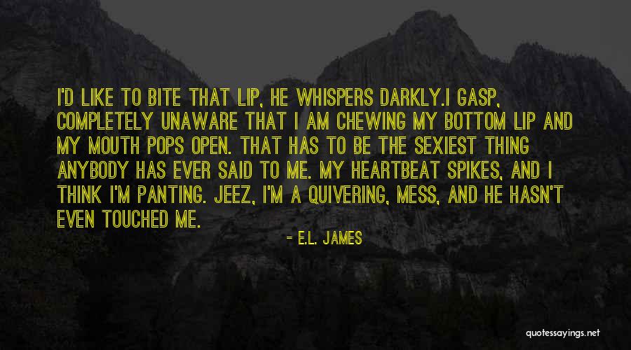 Ricostruzione Dentina Quotes By E.L. James Ricostruzione Dentina Quotes By E.L. James
