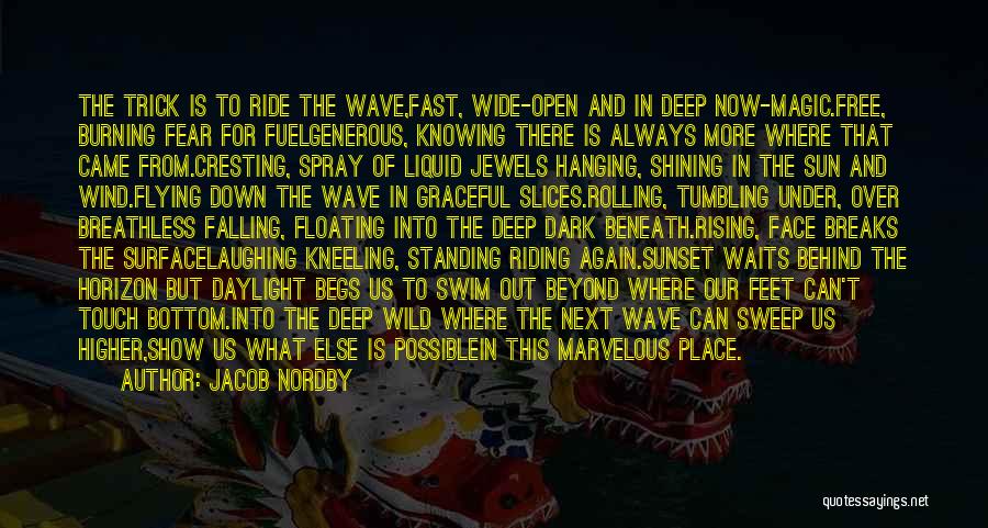 Ride The Wave Quotes By Jacob Nordby