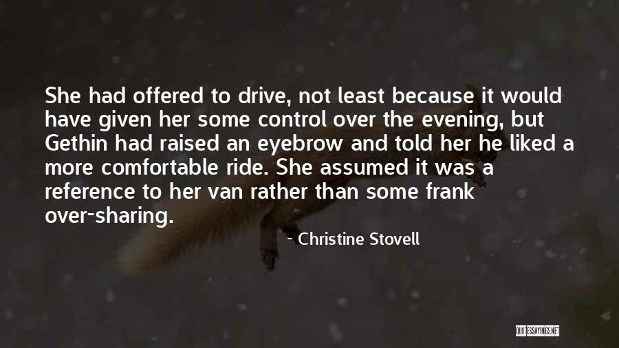 Ride Van Quotes By Christine Stovell Ride Van Quotes By Christine Stovell