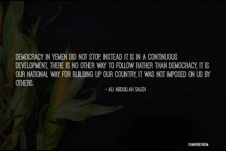 Ridenbaugh Canal Irrigation Quotes By Ali Abdullah Saleh Ridenbaugh Canal Irrigation Quotes By Ali Abdullah Saleh