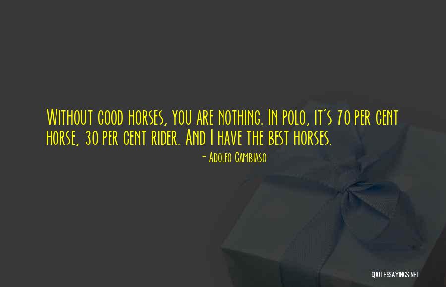 Rider Best Quotes By Adolfo Cambiaso Rider Best Quotes By Adolfo Cambiaso