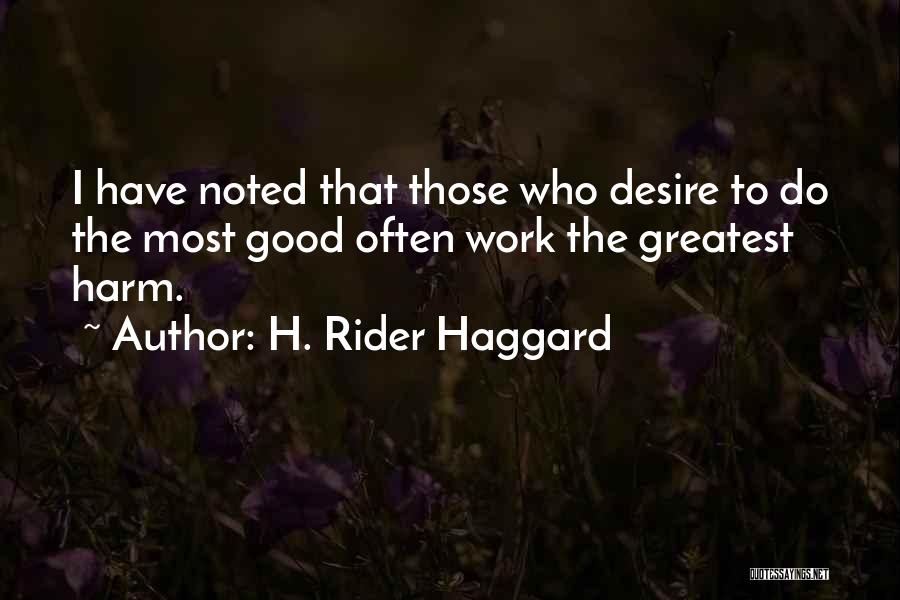 Rider Haggard Quotes By H. Rider Haggard