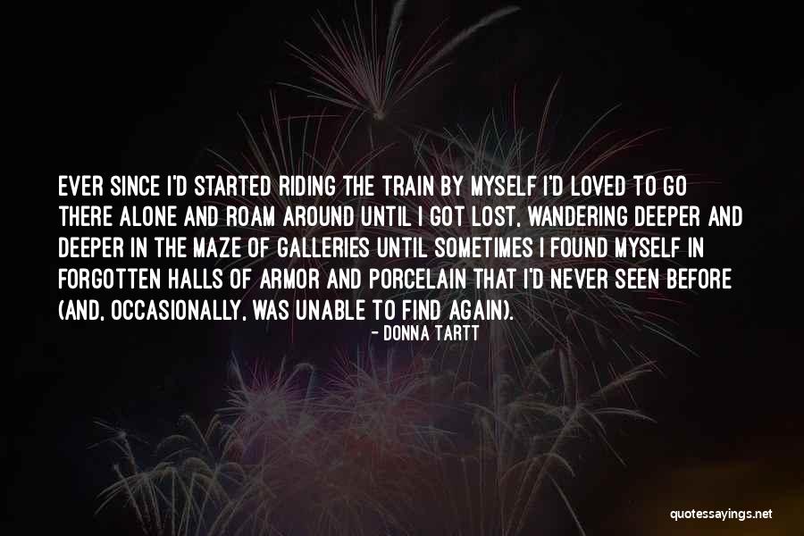 Riding On The L Train Quotes By Donna Tartt Riding On The L Train Quotes By Donna Tartt
