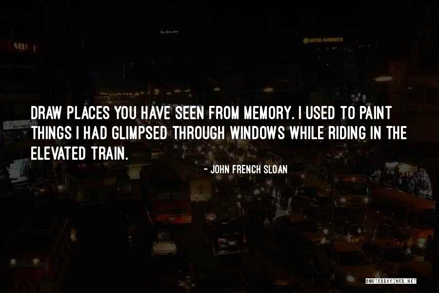 Riding On The L Train Quotes By John French Sloan Riding On The L Train Quotes By John French Sloan