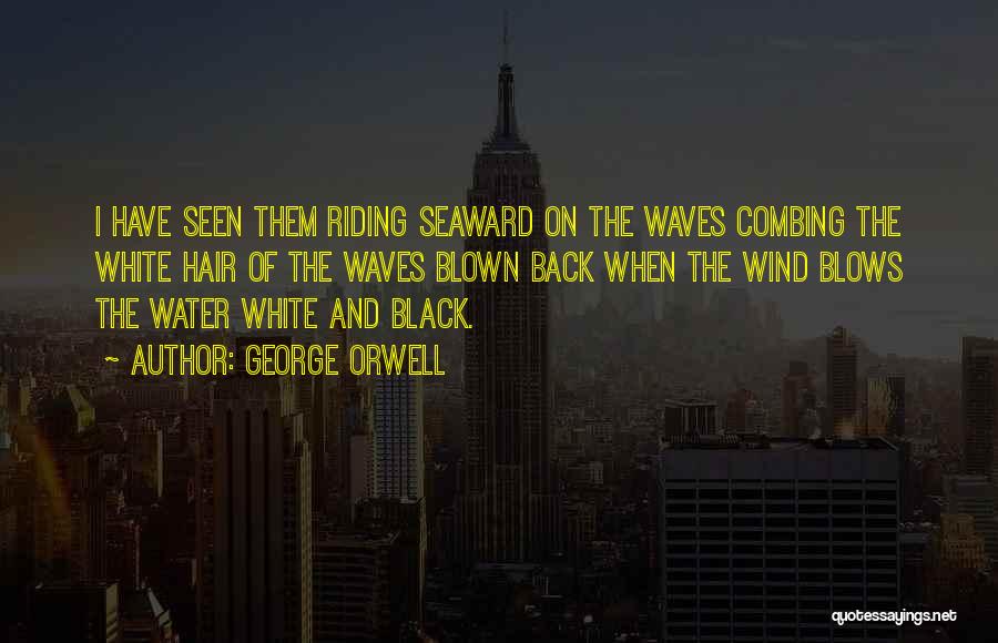 Riding Waves Quotes By George Orwell