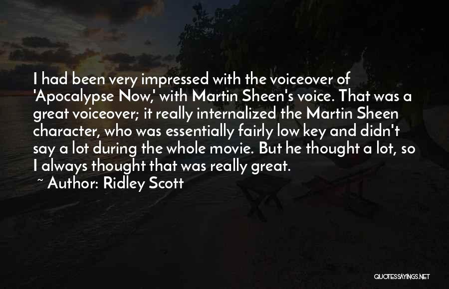 Ridley Scott Quotes 1193008