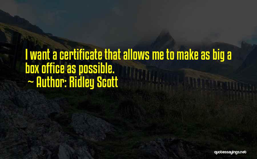 Ridley Scott Quotes 1422859