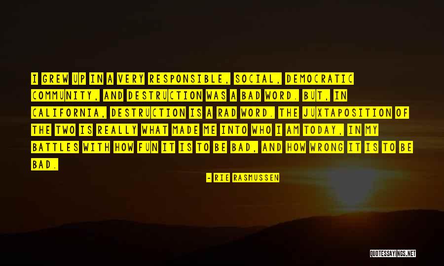 Rie Rasmussen Quotes 1758437 Rie Rasmussen Quotes 1758437