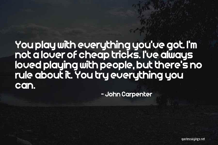 Riebel Heather Quotes By John Carpenter Riebel Heather Quotes By John Carpenter