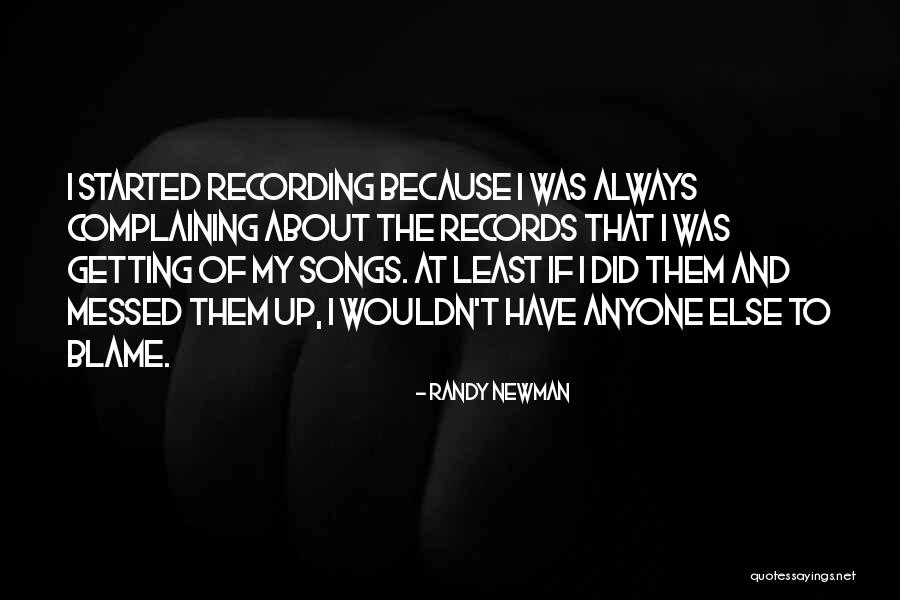 Riegner Troy Quotes By Randy Newman Riegner Troy Quotes By Randy Newman