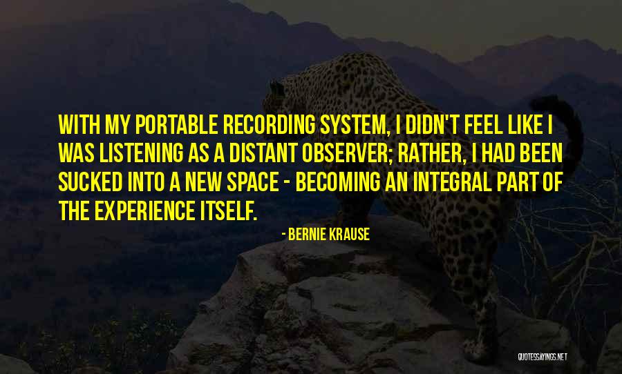 Rieko Miura Quotes By Bernie Krause Rieko Miura Quotes By Bernie Krause