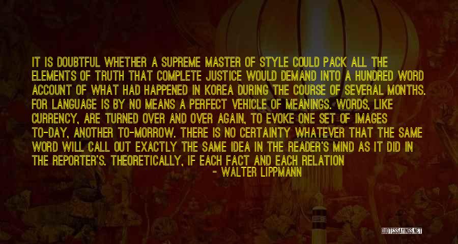 Riesgo Fisico Quotes By Walter Lippmann Riesgo Fisico Quotes By Walter Lippmann