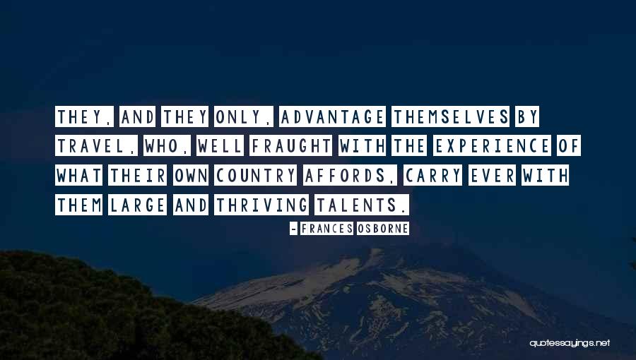 Riesige Brustwarzen Quotes By Frances Osborne