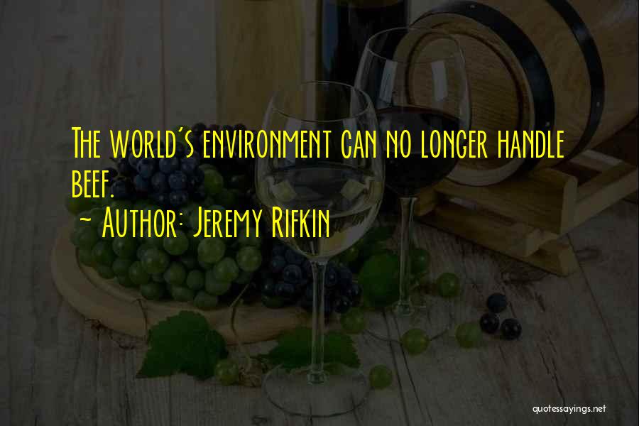 Rifkin Quotes By Jeremy Rifkin