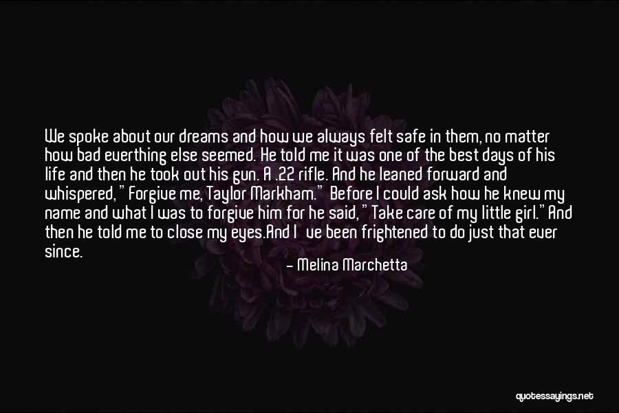 Rifle Gun Quotes By Melina Marchetta