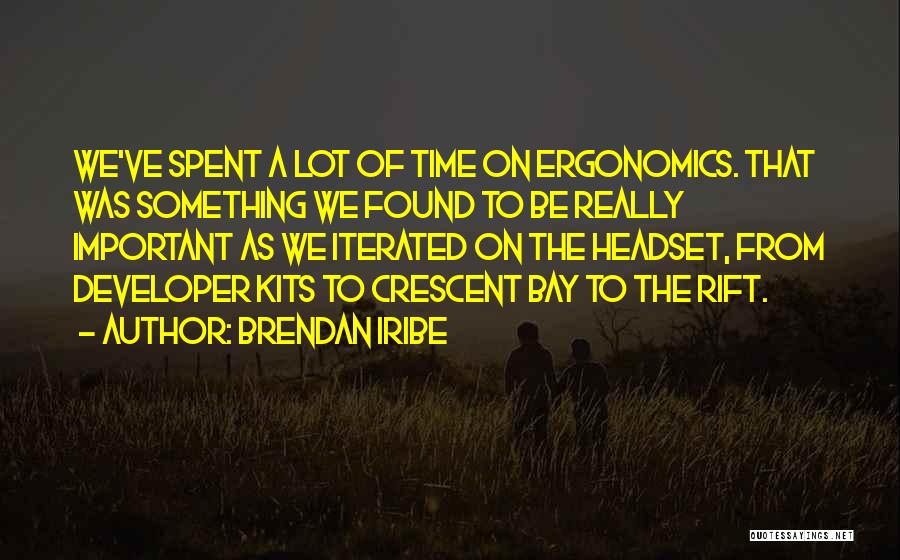 Rift Quotes By Brendan Iribe