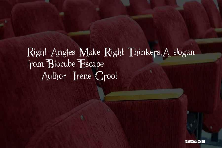 Right Angles Quotes By Irene Groot