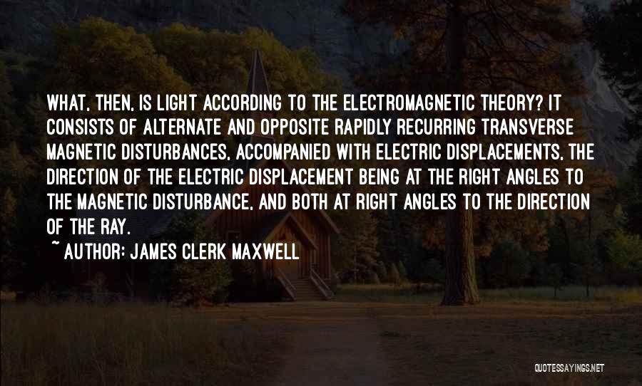 Right Angles Quotes By James Clerk Maxwell