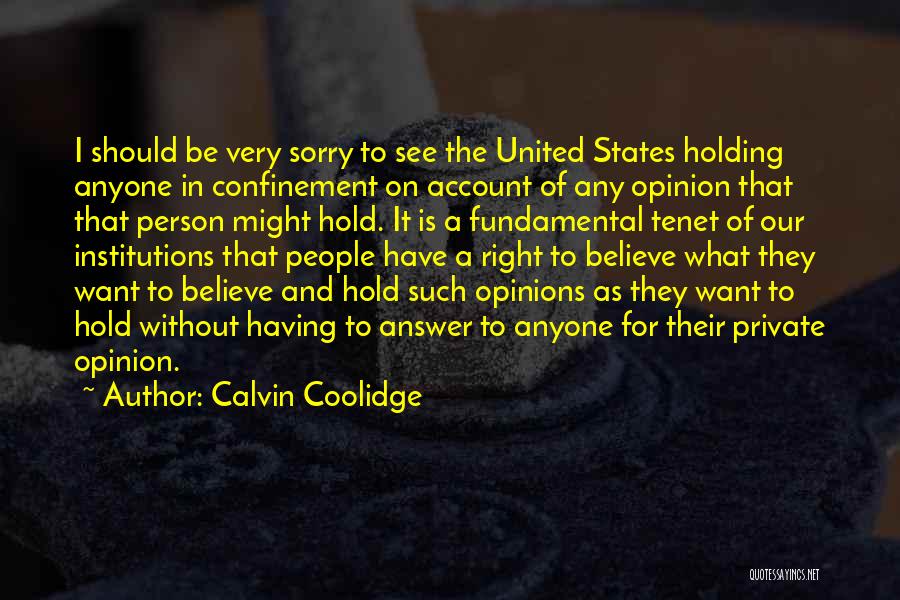 Right Answer Quotes By Calvin Coolidge