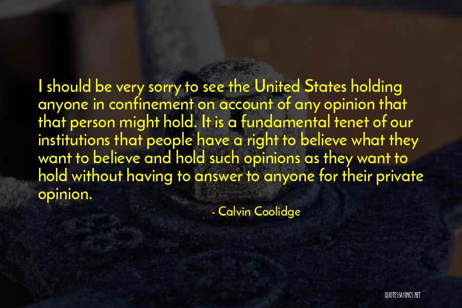 Right Answer Quotes By Calvin Coolidge