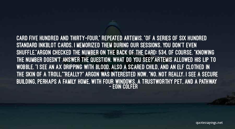 Right Answer Quotes By Eoin Colfer Right Answer Quotes By Eoin Colfer