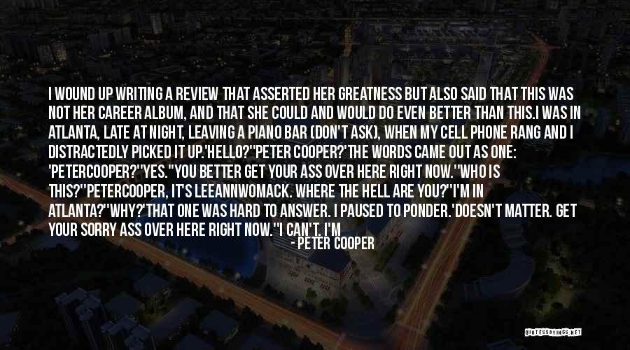 Right Answer Quotes By Peter Cooper Right Answer Quotes By Peter Cooper