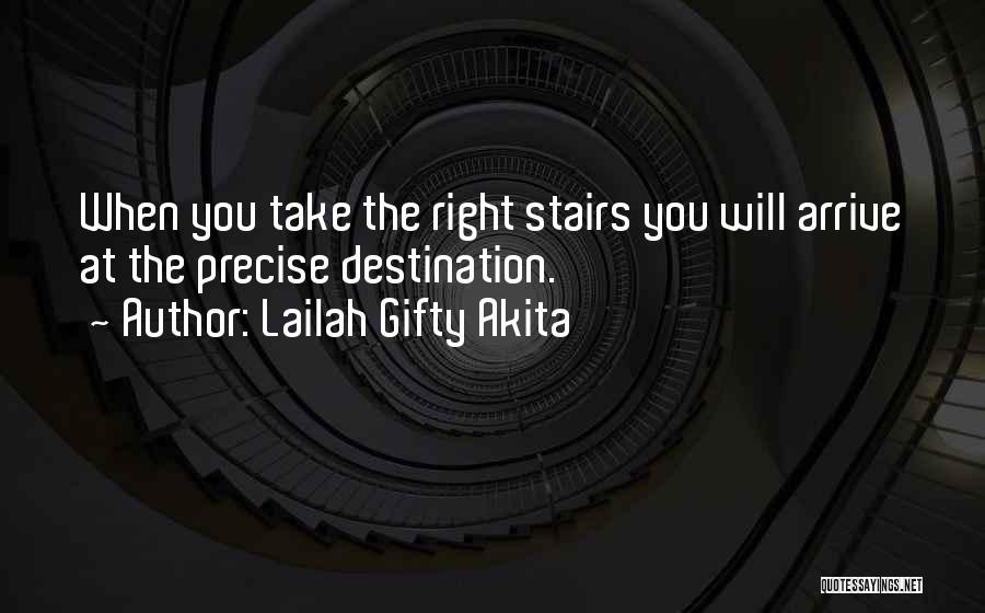 Right Attitude In Life Quotes By Lailah Gifty Akita