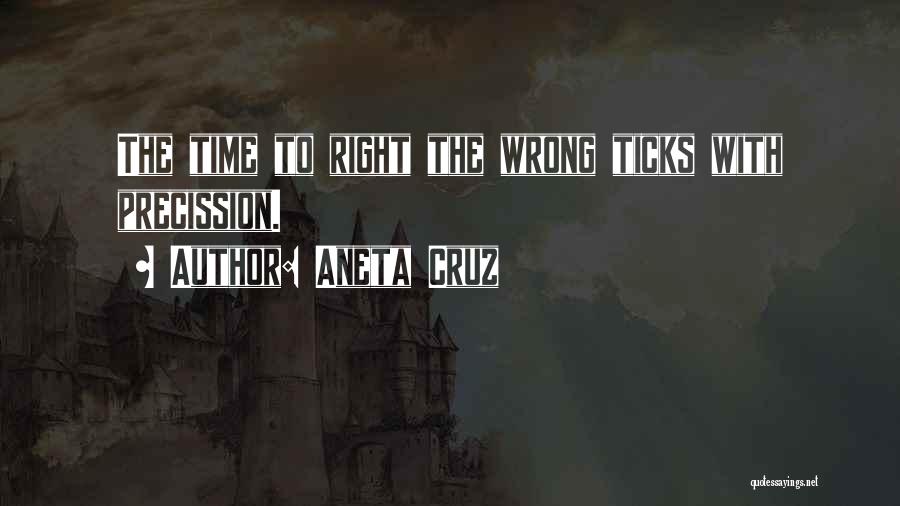 Right Attitude Quotes By Aneta Cruz