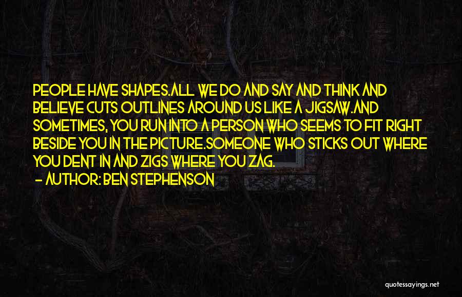 Right Beside You Quotes By Ben Stephenson