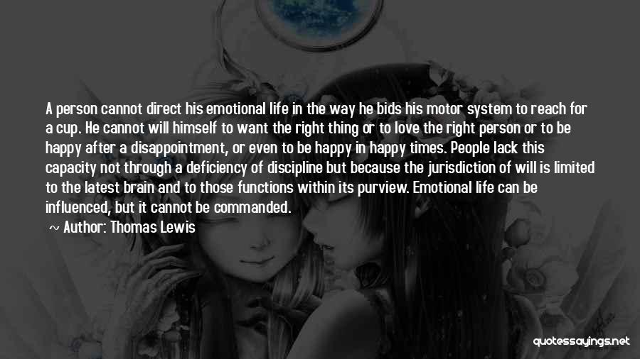 Right Choice Love Quotes By Thomas Lewis